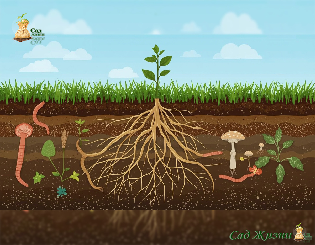 Так выглядит почва, где каждый занят своим делом