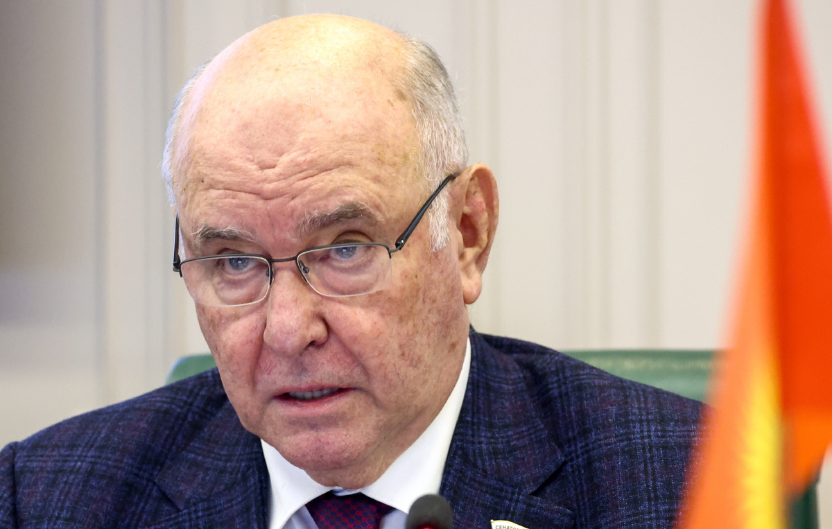    Председатель комитета Совета Федерации по международным делам Григорий Карасин  Валерий Шарифулин/ТАСС