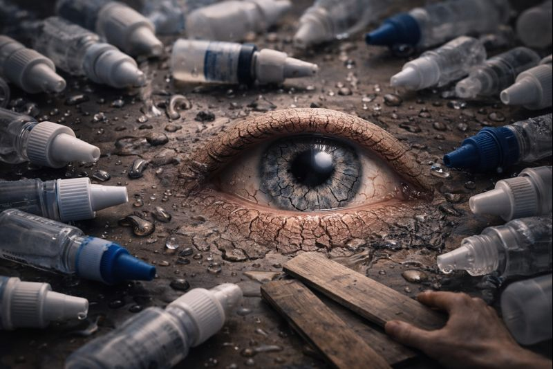 Сухой глаз, который не лечится каплями