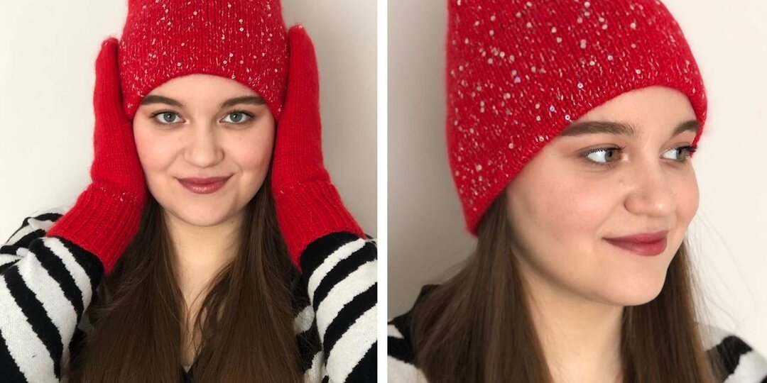 Шапочка с фиксированным отворотом