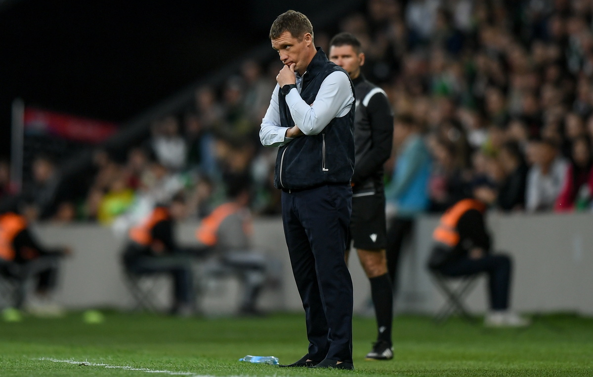    Главный тренер сборной Белоруссии Виктор Гончаренко  Степан Ноздрев/ТАСС