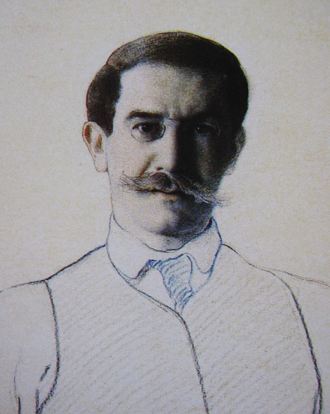 Л. Бакст. Автопортрет