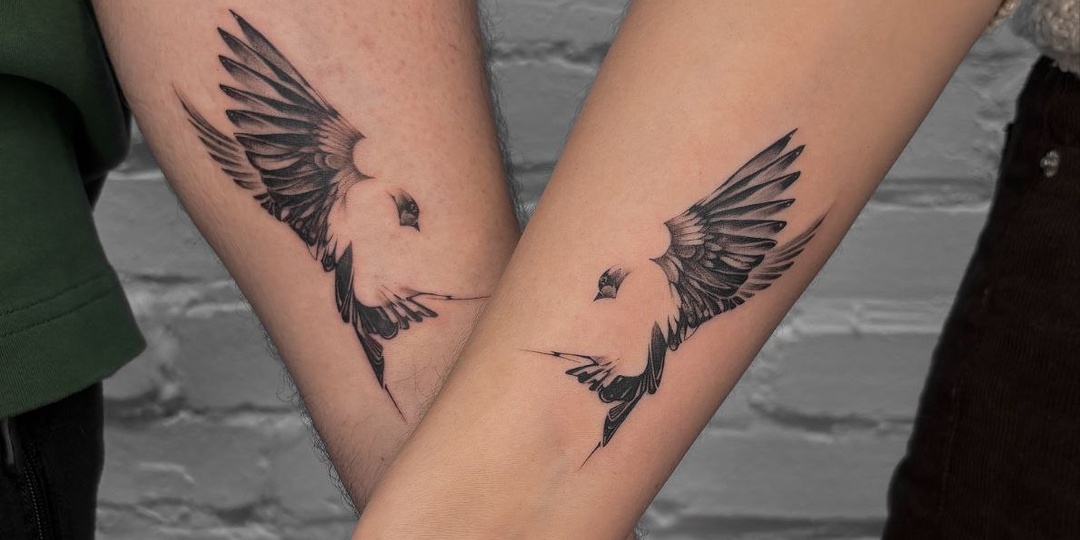 Парные татуировки бывают совершенно разные