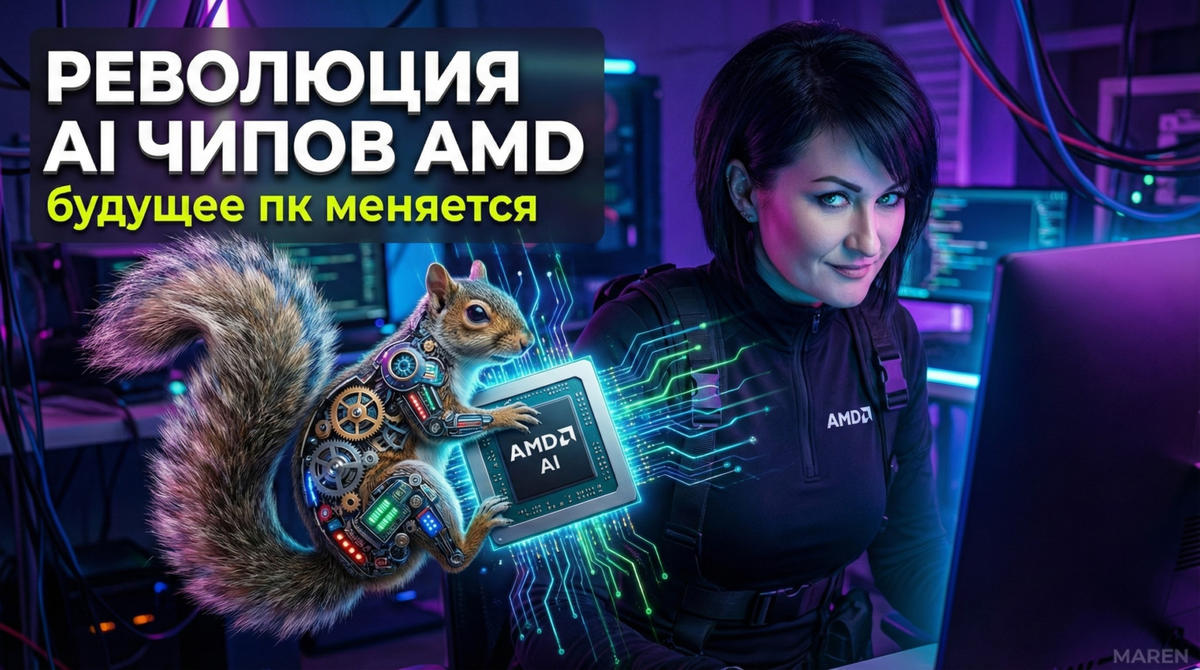    AMD усиливает рынок ПК новыми AI-чипами и меняет подход к производительности | Автор: Марина Погодина Марина Погодина