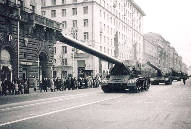«Царь миномёт» СССР – 2Б1 «Ока» 420 мм: Для стрельбы ядерными минами