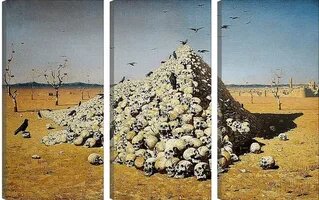 Василий Верещагин "Апофеоз войны", 1871