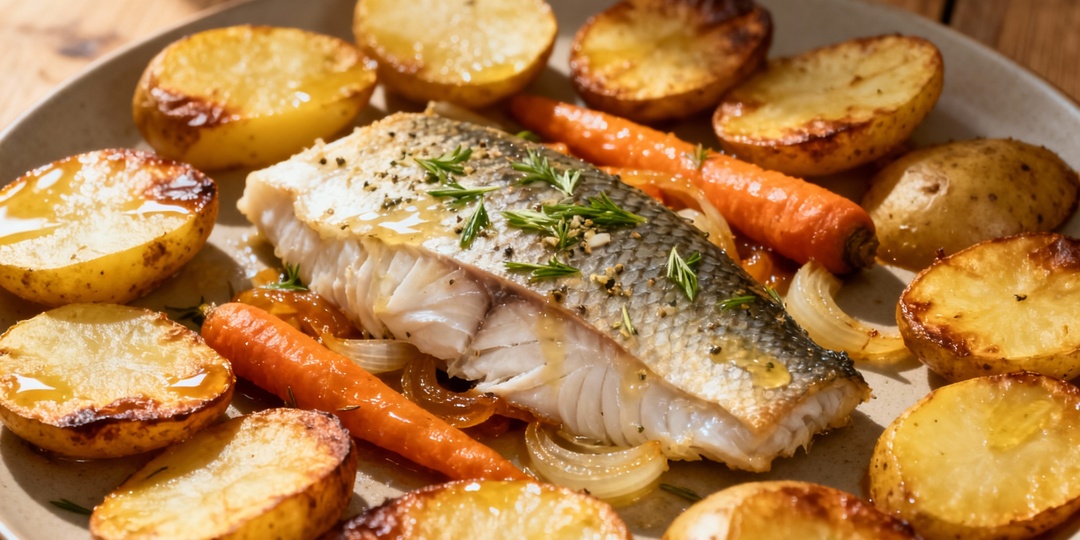 Бюджетная рыба — вкус как в ресторане: минтай по-царски с картофелем