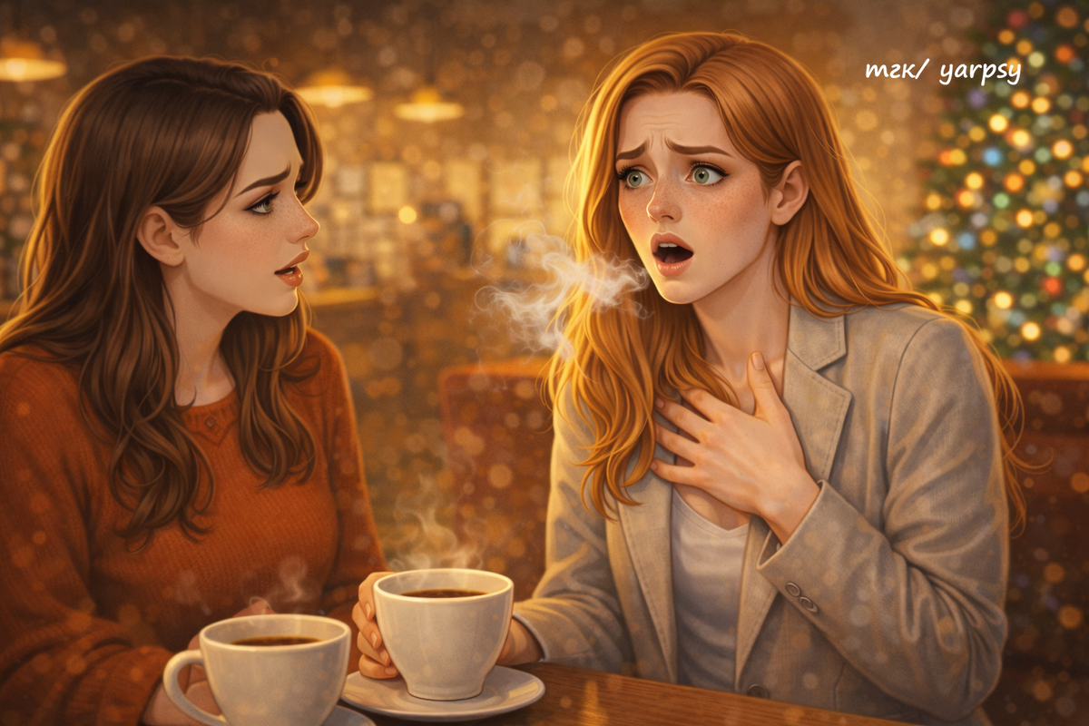 "Кажется, я не могу дышать...!"