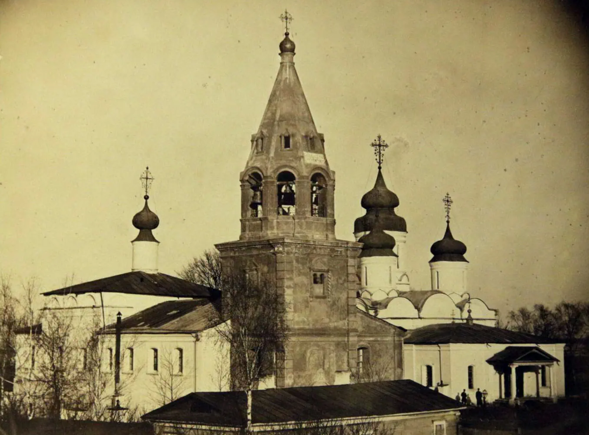 Монастырь в 1887г., снимок Н.Г. Добрынкина