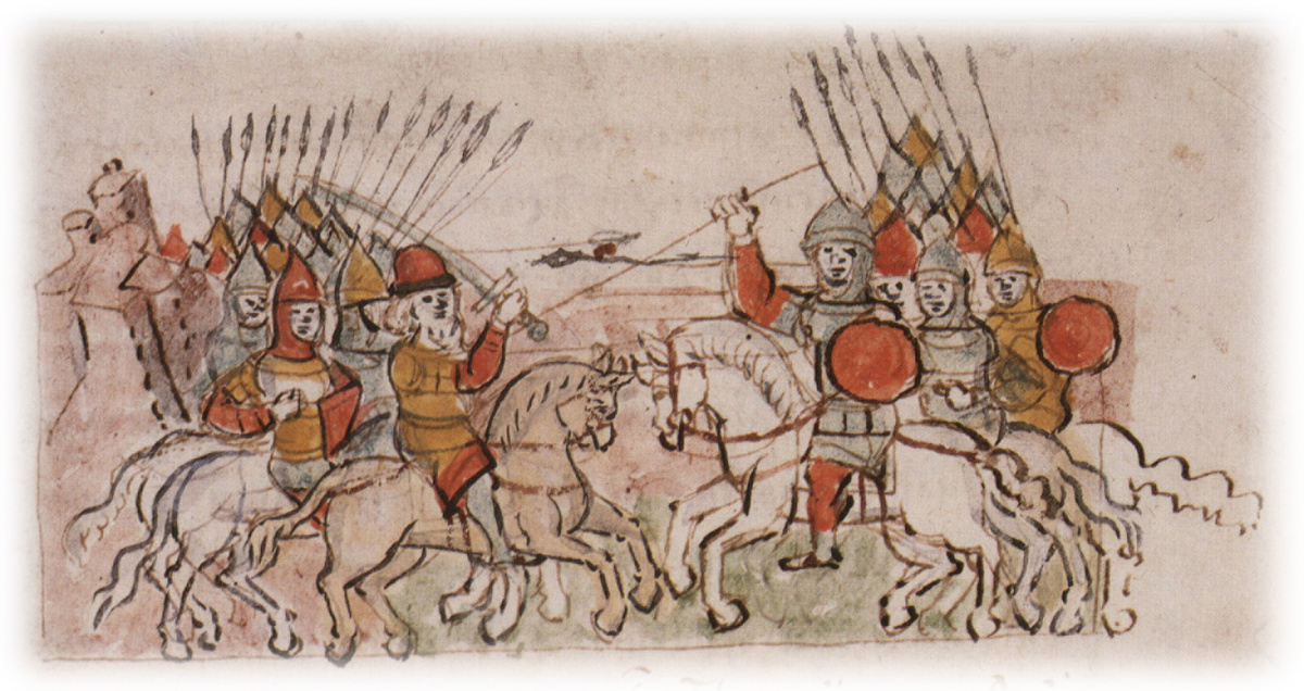 Сражение войск Изяслава Владимировича Муромского с войсками Олега Святославича Черниговского, Радзивилловская летопись