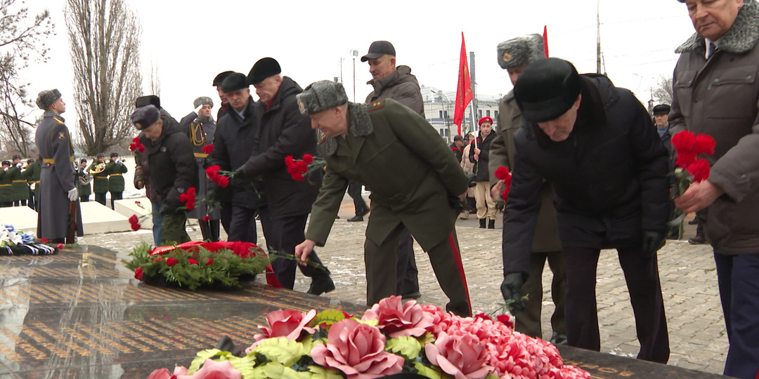В Волгограде почтили память бойцов, погибших на Северном Кавказе