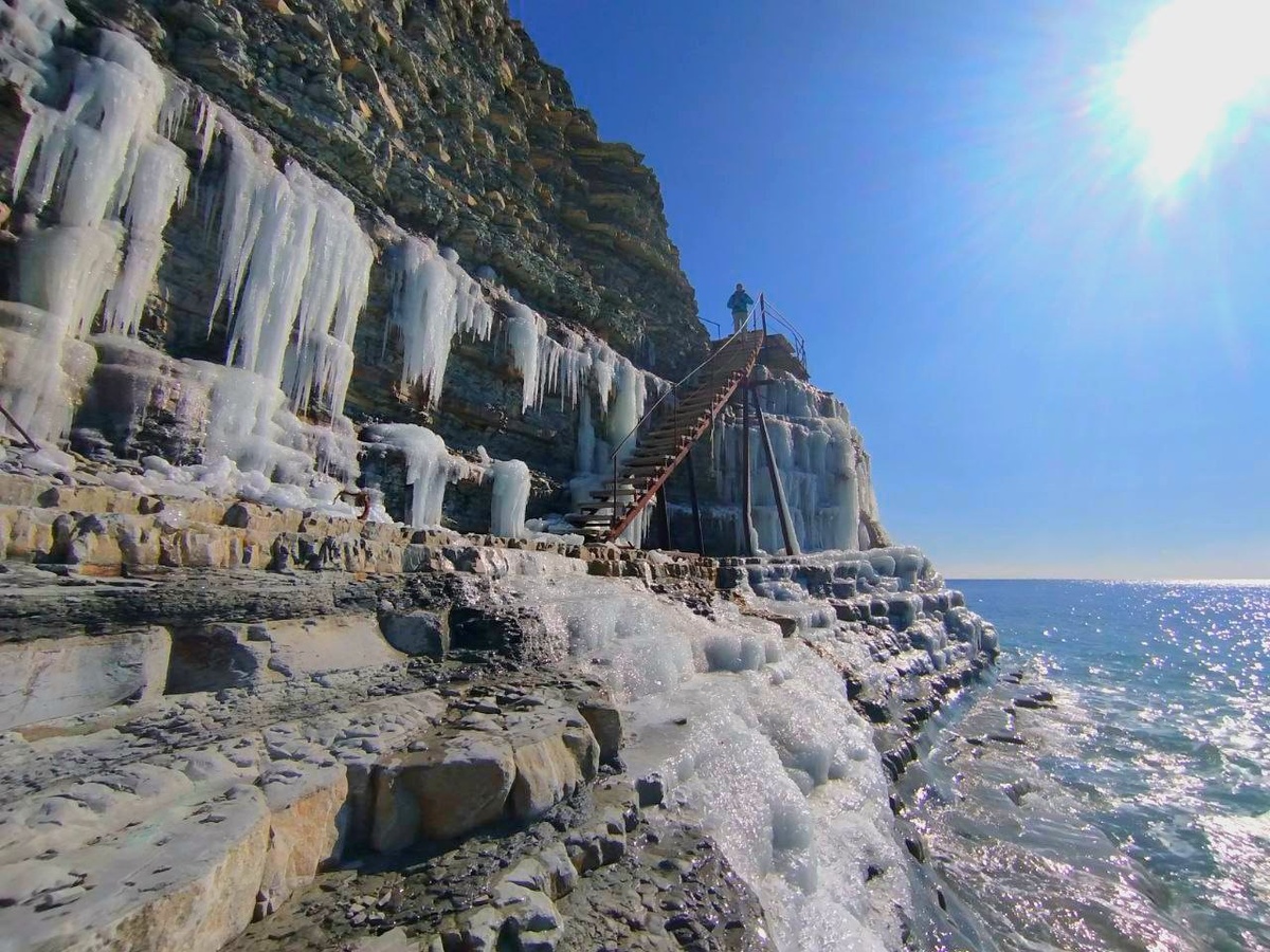 Спуск к пляжу