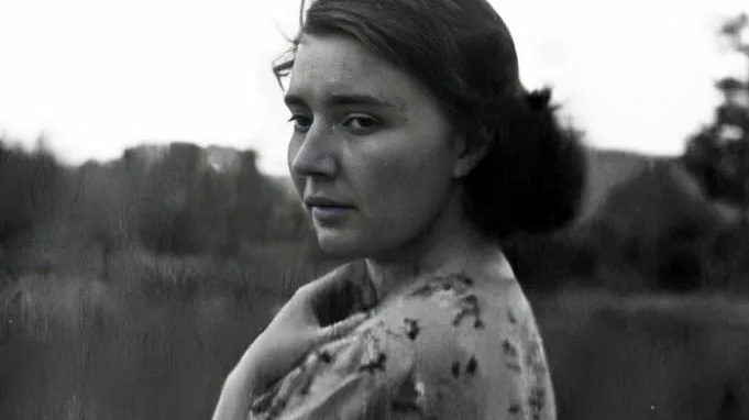 Искра Бабич в молодости