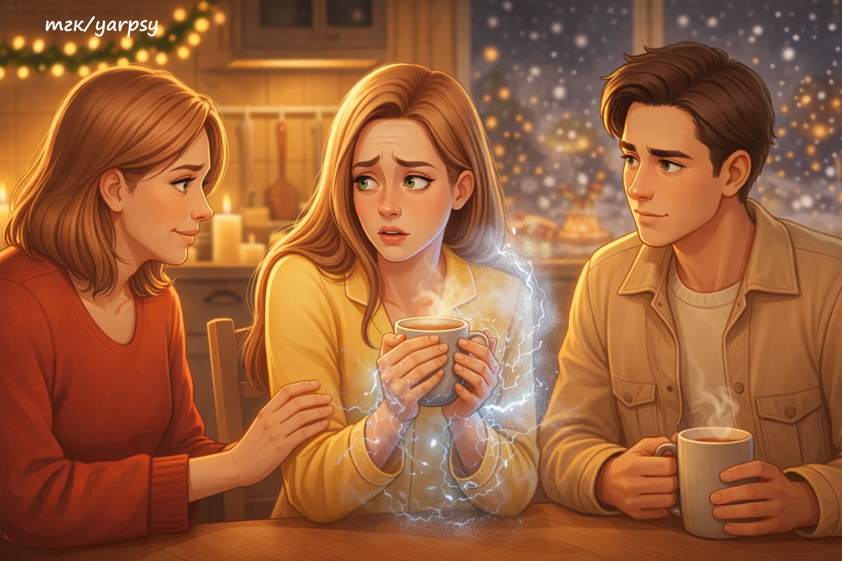 "Почему так холодно...?"