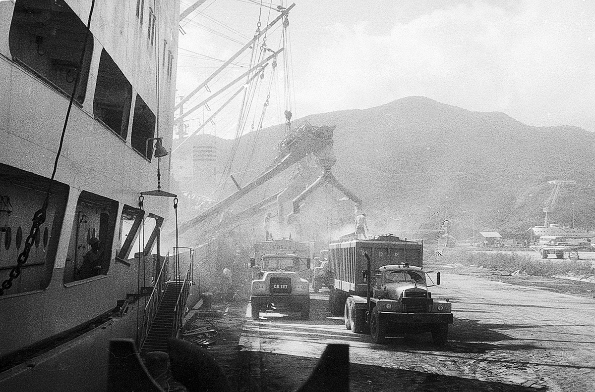 Крупный современный порт уже был тогда