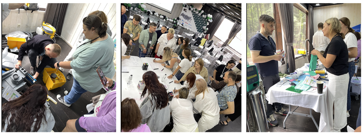 Проф игра на Клининговом ретрите в 2024 году.