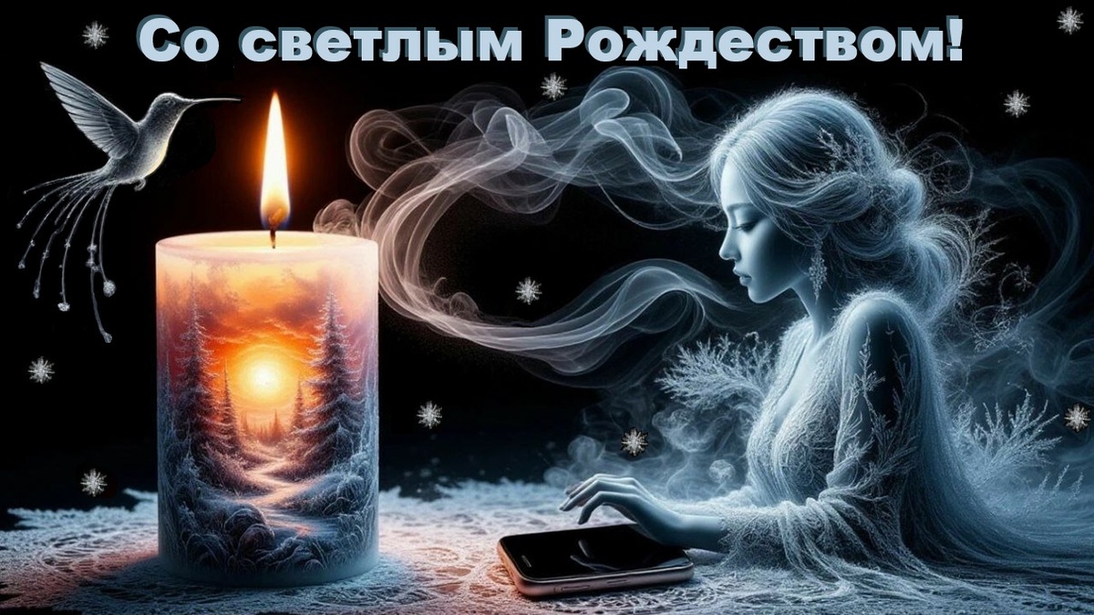 Поздравляю с Рождеством! Канал «Техно Колибри», Дзен.