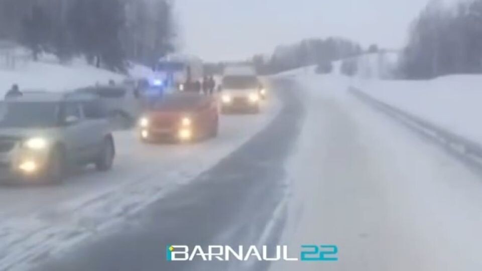    Смертельное ДТП в Троицком районе. Источник: t.me/barnaul22