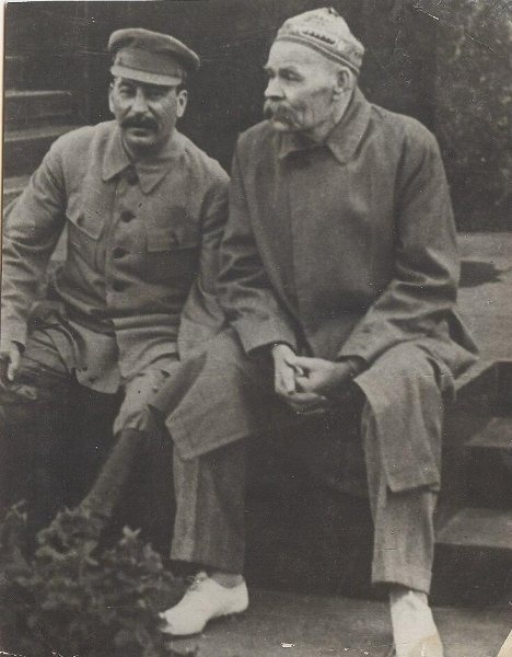 Иосиф Сталин и Максим Горький, 1930-е годы. фото из ria.ru