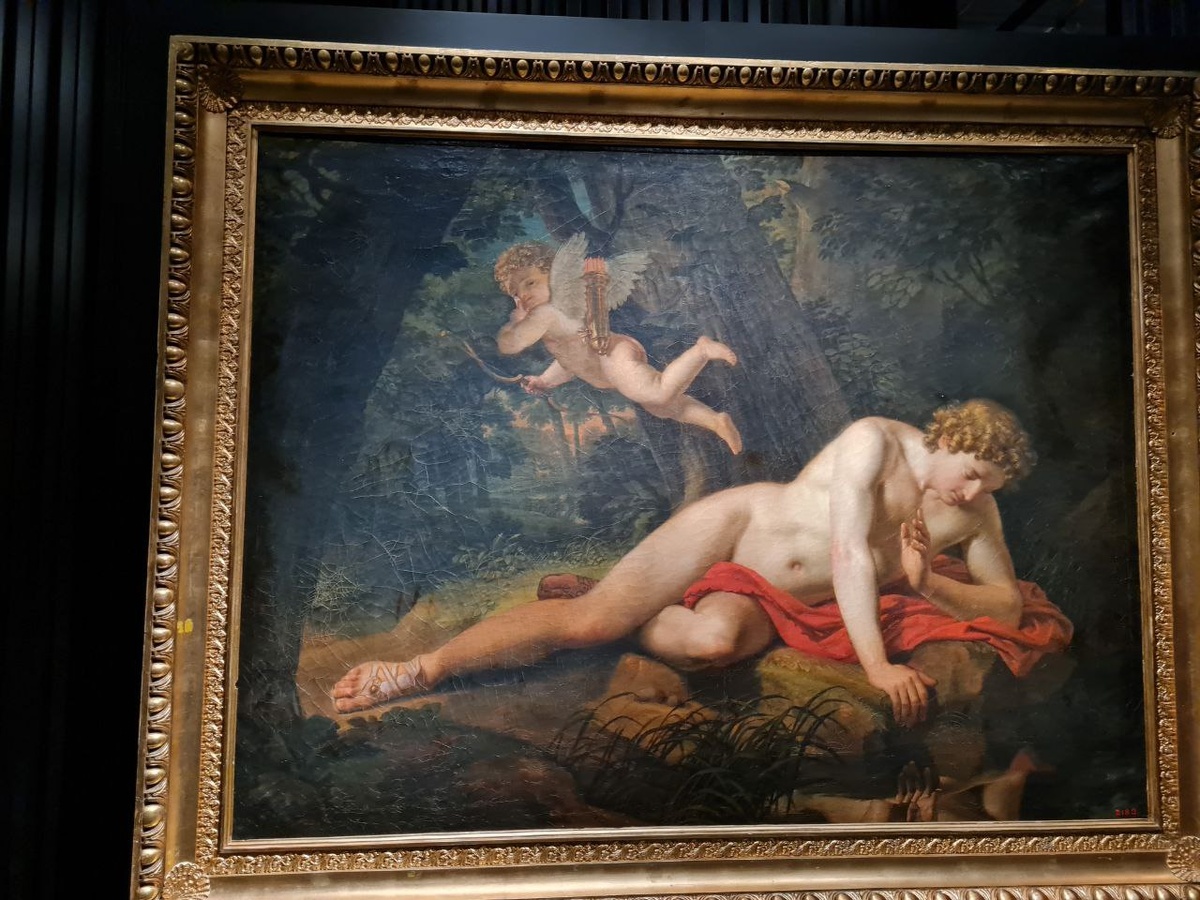 «Нарцисс, смотрящий в воду»