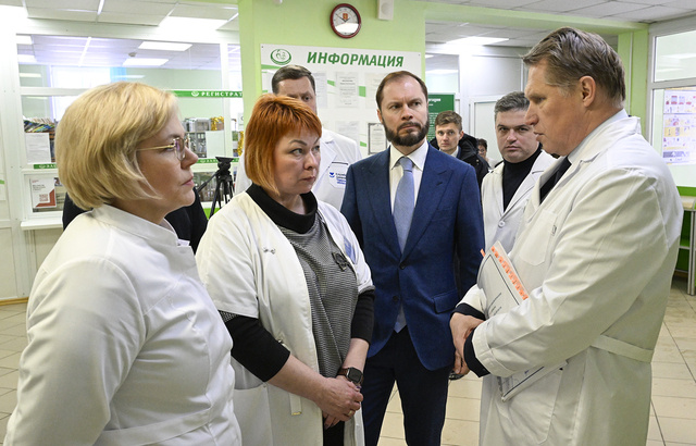 Министр здравоохранения РФ Михаил Мурашко посетил Тверскую область