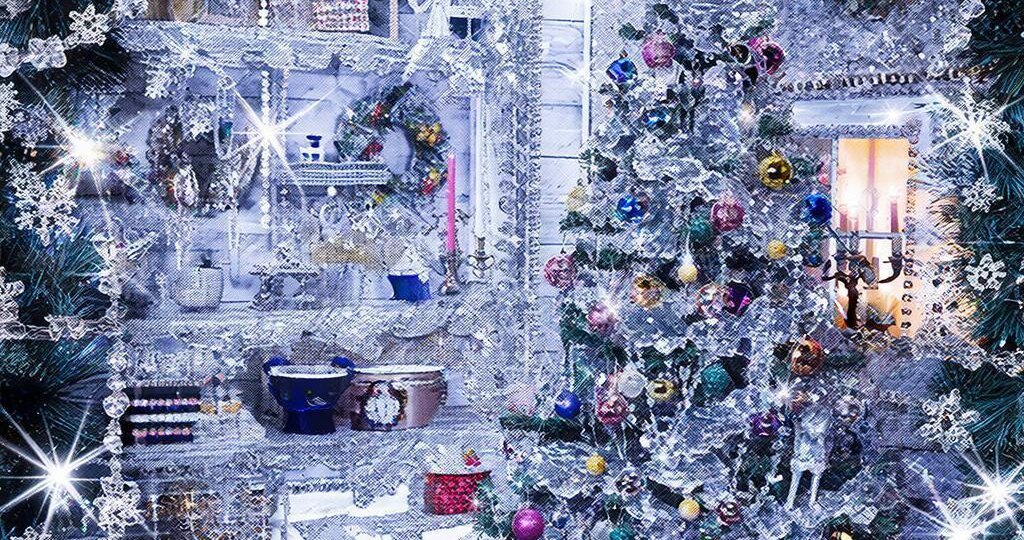 ✨ Сегодня завершился второй день рождественской встречи «Картины и портреты из страз с нуля