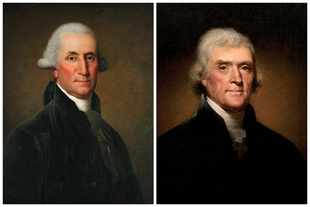 Дж. Вашингтон и Томас Джеферсон