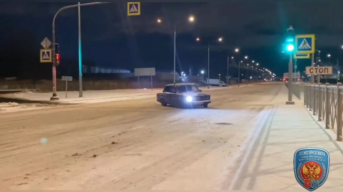    Фото: кадр видео ГАИ по Петербургу и Ленобласти