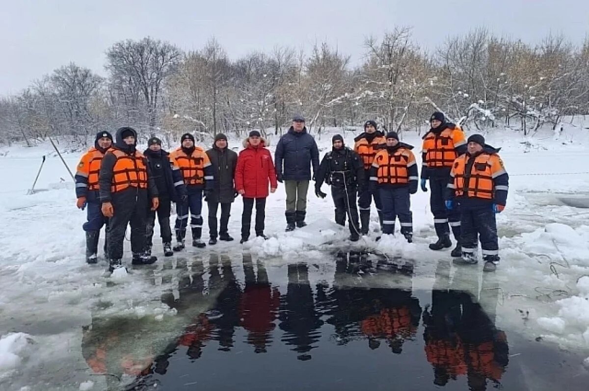    В Башкирии извлекли более 1250 овец, провалившихся под лёд озера Узеть