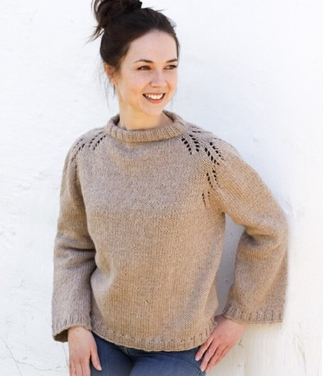 Реглан спицами для начинающих: полный разбор от А до Я