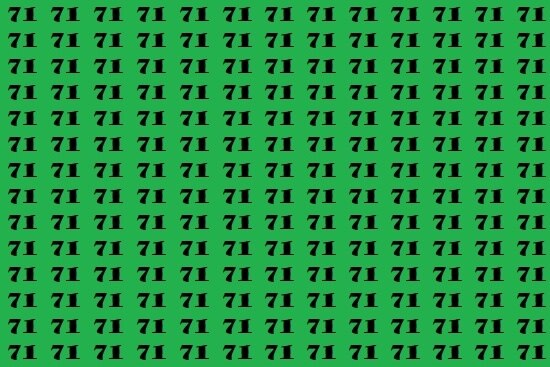 Мини-тест на проверку зрения: найдите число 17 за 17 секунд