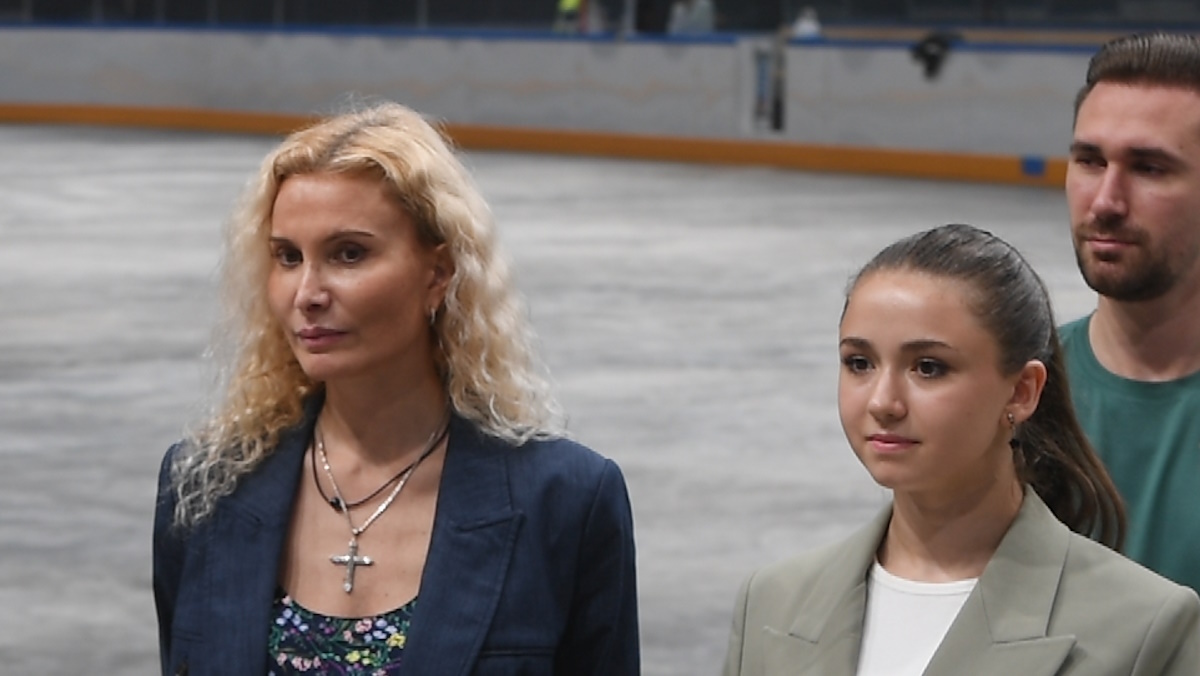    Камила Валиева и Этери Тутберидзе. Фото: Михаил ФРОЛОВ, КП