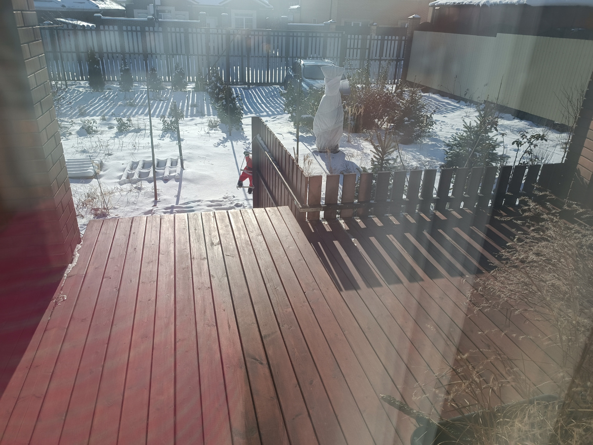 И даже снега нам немного досталось 👍