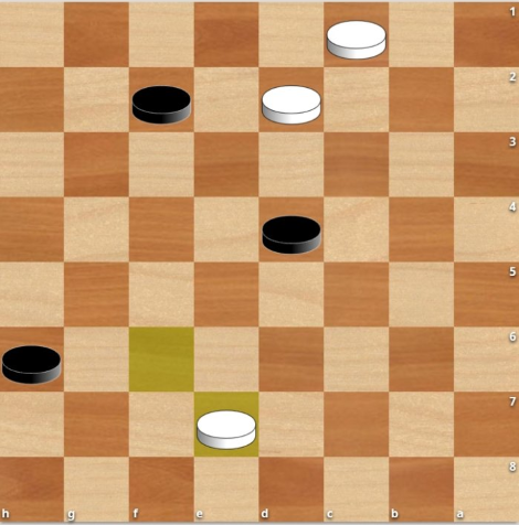 1...e1 2. e3? (как надо было?) с проигрышем - ответь, почему!