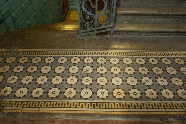 Метлахская плитка. Фото из свободных источников.