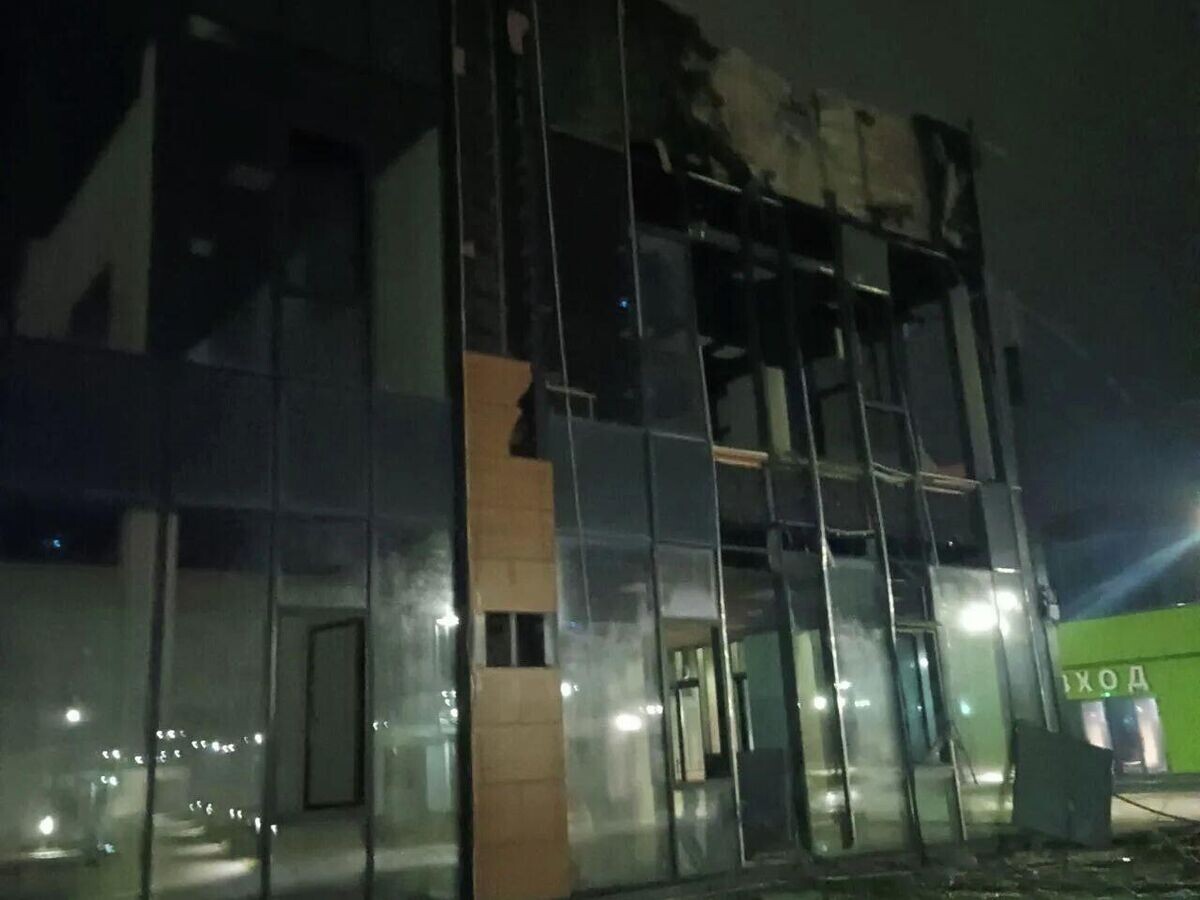    Последствия удара ВСУ по центру для талантливых детей и молодежи Херсонской области | © Владимир Сальдо/Telegram