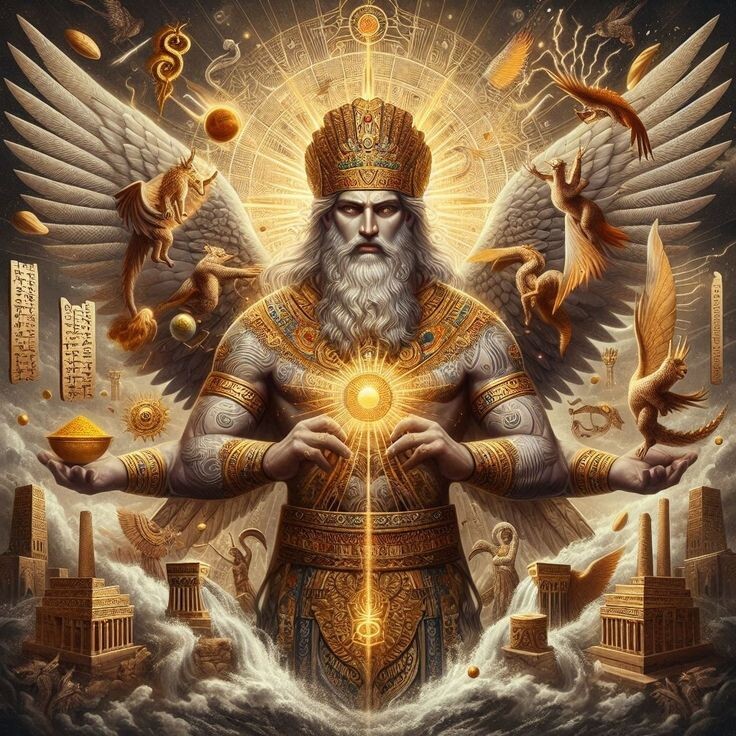 АХУРА-МАЗДА (AHURAMAZDA) - ИЗНАЧАЛЬНЫЙ ТВОРЕЦ МИРА, ПОКРОВИТЕЛЬ ПРАВЕДНЫХ 