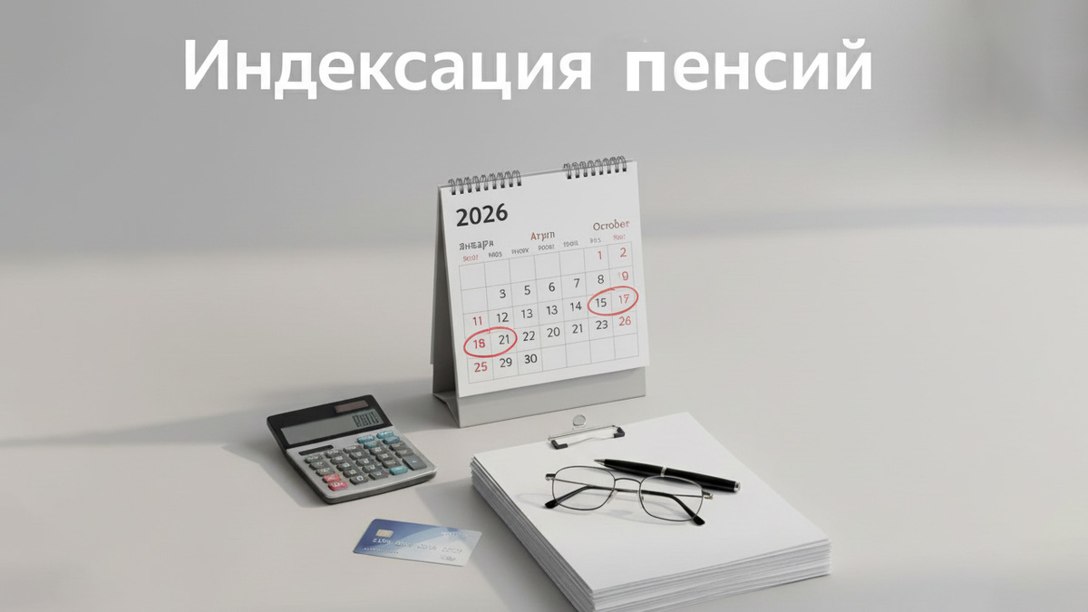 Пенсии вырастут в 2026 году: когда и на сколько