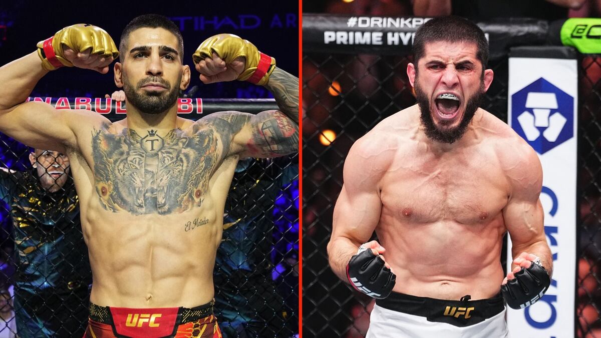     Илия Топурия и Ислам Махачев