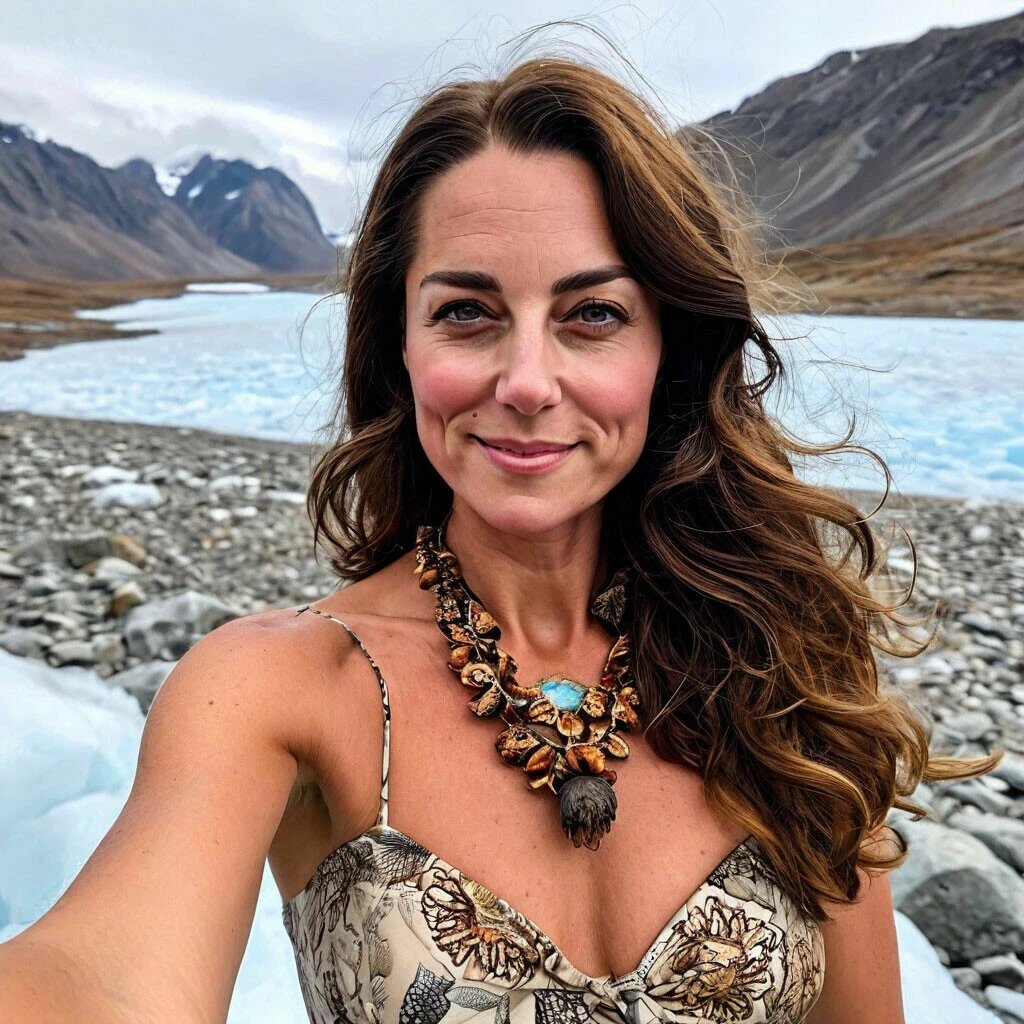 Все фотографии Кейт, принцессы Уэльской в этой статье сгенериваны ИИ