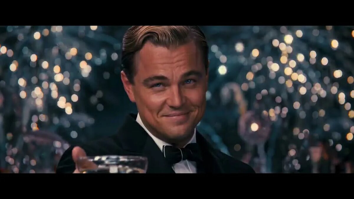 Кадр из фильма "Великий Гэтсби" 2013 года