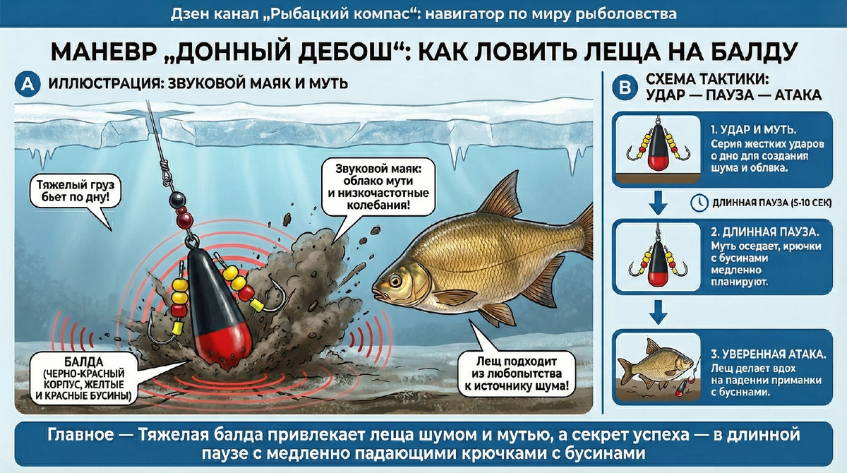 балда на леща