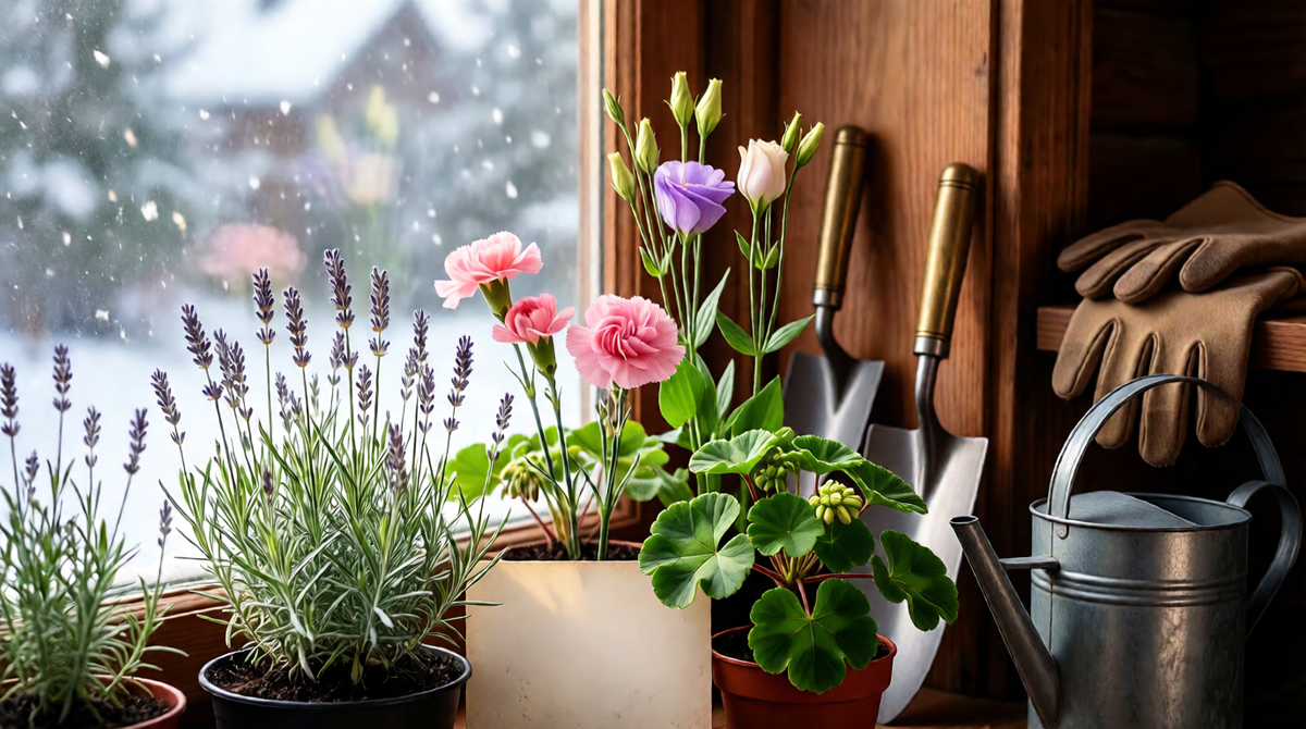 Январский посев.