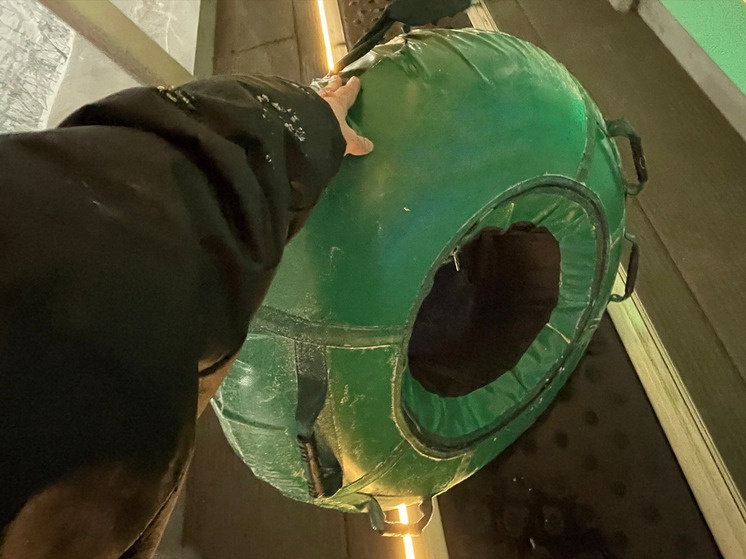     В Старой Руссе ребенок скатился с виадука на «ватрушке» и врезался в дерево. фото: архив МК в Великом Новгороде