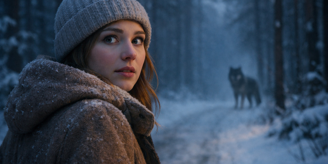 Учительница шла через лес и чувствовала шаги за спиной. А потом раздался рык.