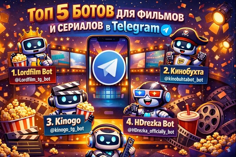 Боты для бесплатного просмотра фильмов