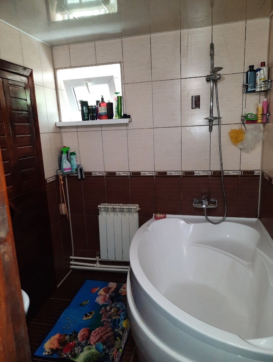 Ванная комната, подготовленная к НАШЕМУ пользованию