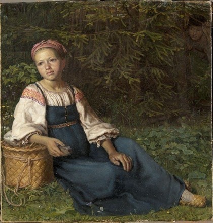 Венецианов «Крестьянка» Фото из открытого доступа