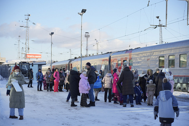 В новогодние праздники в Киров прибудет пять туристических поездов