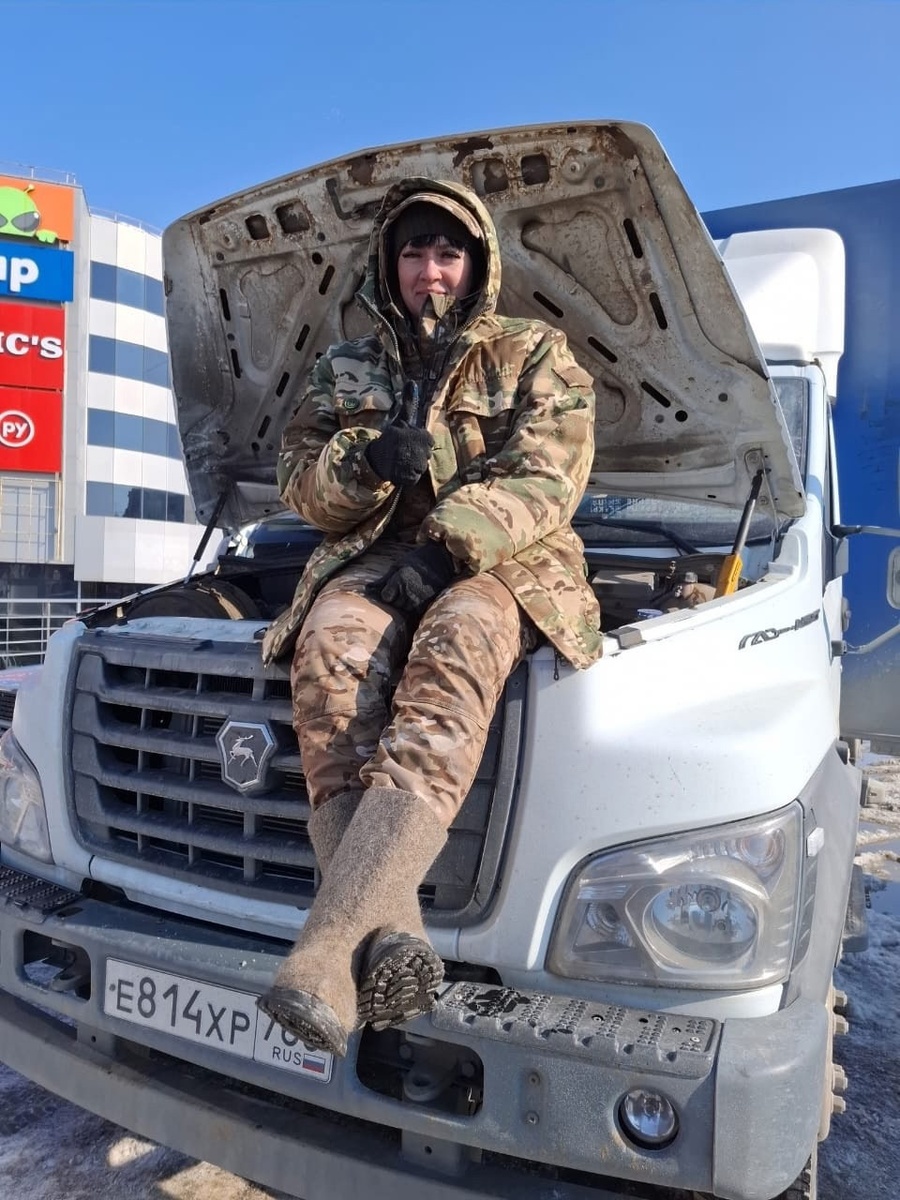    Таня отправляется в путь. Фото: Личный архив